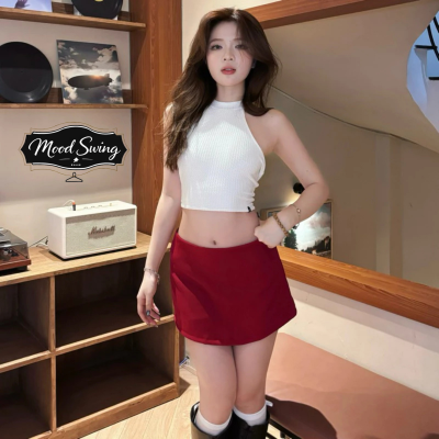 Chân váy A-line dáng ngắn