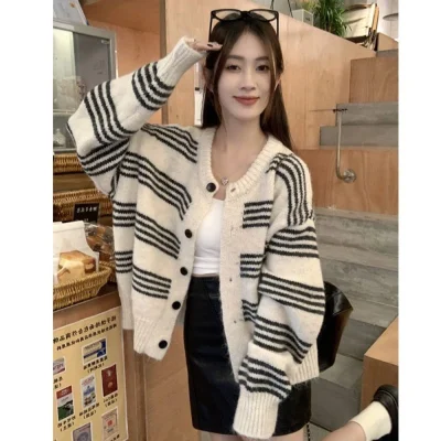 Áo Cardigan Dệt Kim