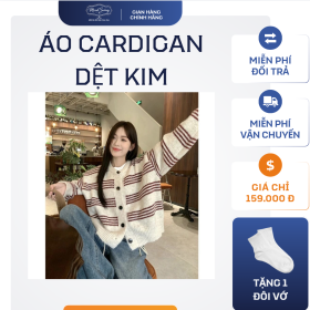Áo Cardigan Dệt Kim