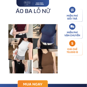 Áo Ba Lỗ Nữ – Item Thời Trang Must-Have Cho Mùa Hè Năng Động