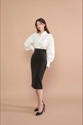 Cách Phối Đồ Với Chân Váy Đen