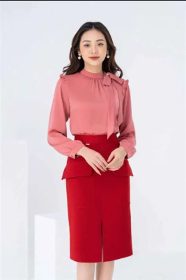 Mẫu Chân Váy Chữ A Dài