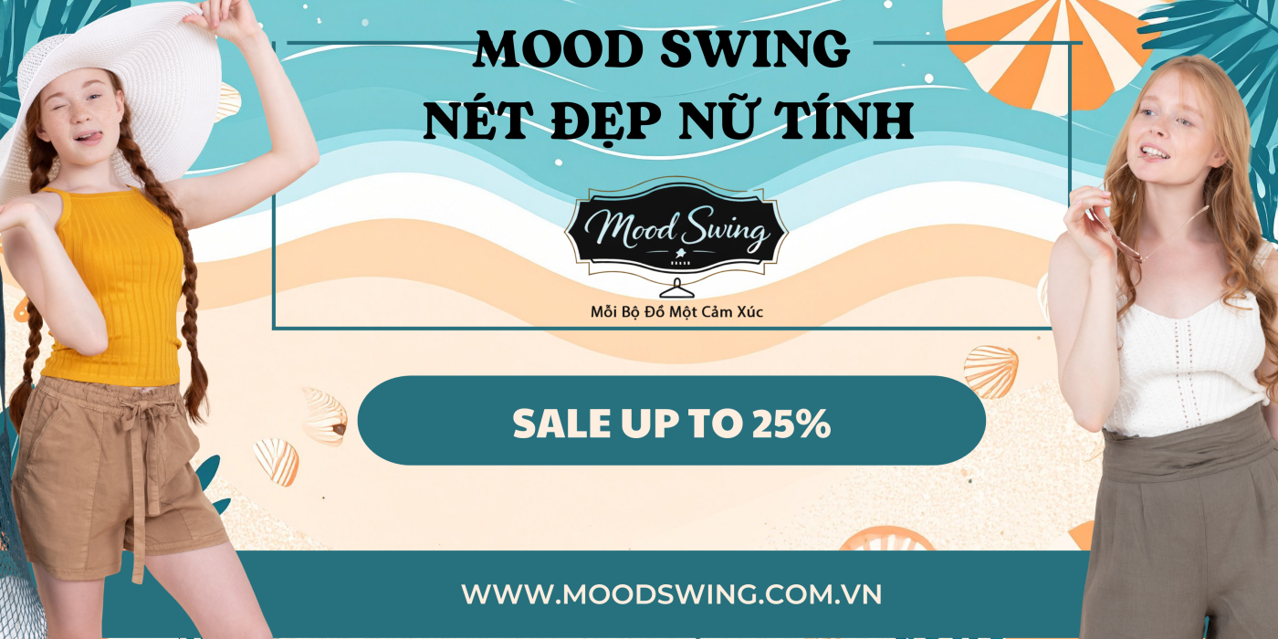 banner thời trang mùa hè tính cách